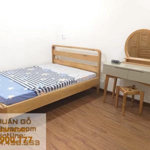 GIƯỜNG GỖ SỒI (NE)