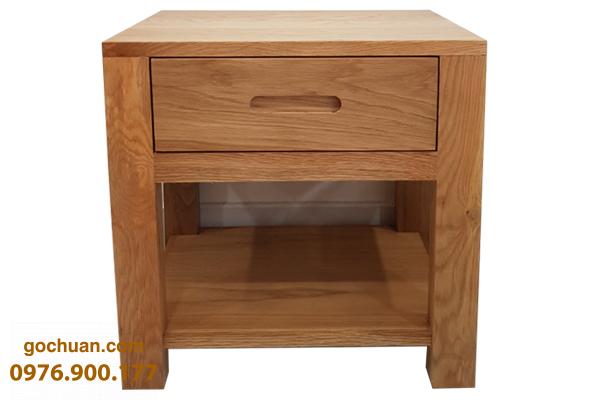 Tủ Đầu Giường Gỗ Sồi 1 hộc