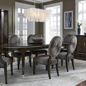 Bàn ăn oval xuất khẩu
