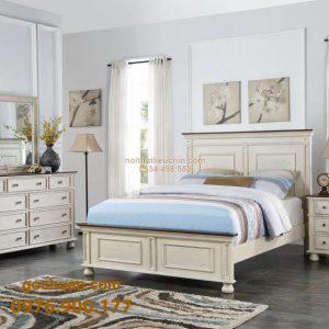 Bộ Phòng Ngủ Trắng Xuất Châu Âu BPXK25