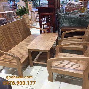 BỘ BÀN GHẾ sồi Mỹ 06