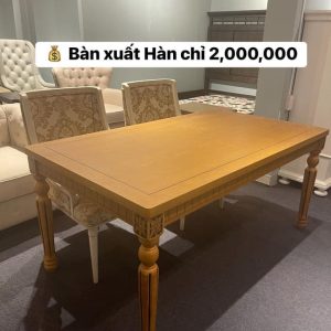 Bàn ăn xuất Hàn BA20