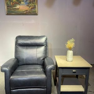 Sofa đơn da bò phối pvc