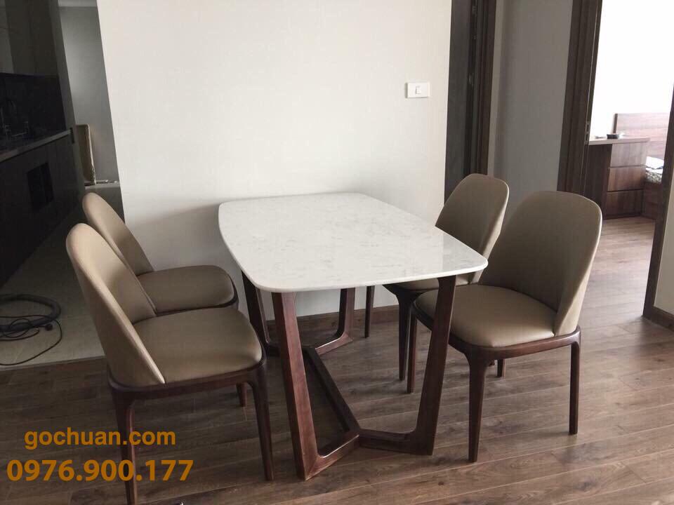 BỘ BÀN ĂN MẶT ĐÁ 4 GHẾ - Hình ảnh 3