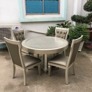 Bàn tròn ánh kim xuất khẩu Châu Âu