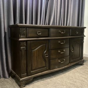 Tủ trưng bày gỗ xuất khẩu